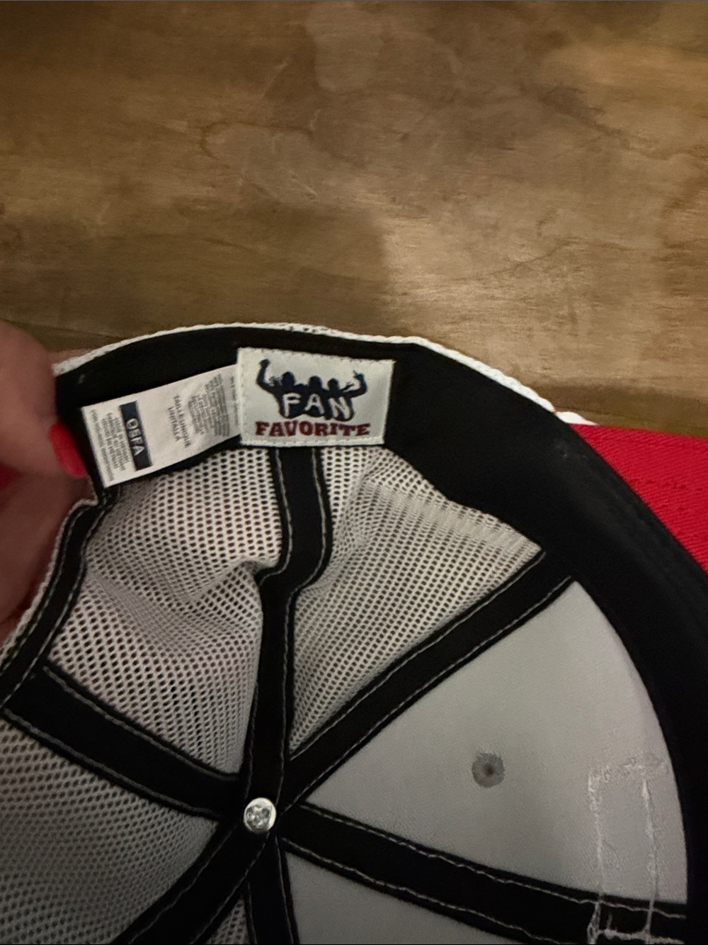 Ohio State Buckeyes Trucker Hat - Gray and Red NEW - Picture 4 of 5